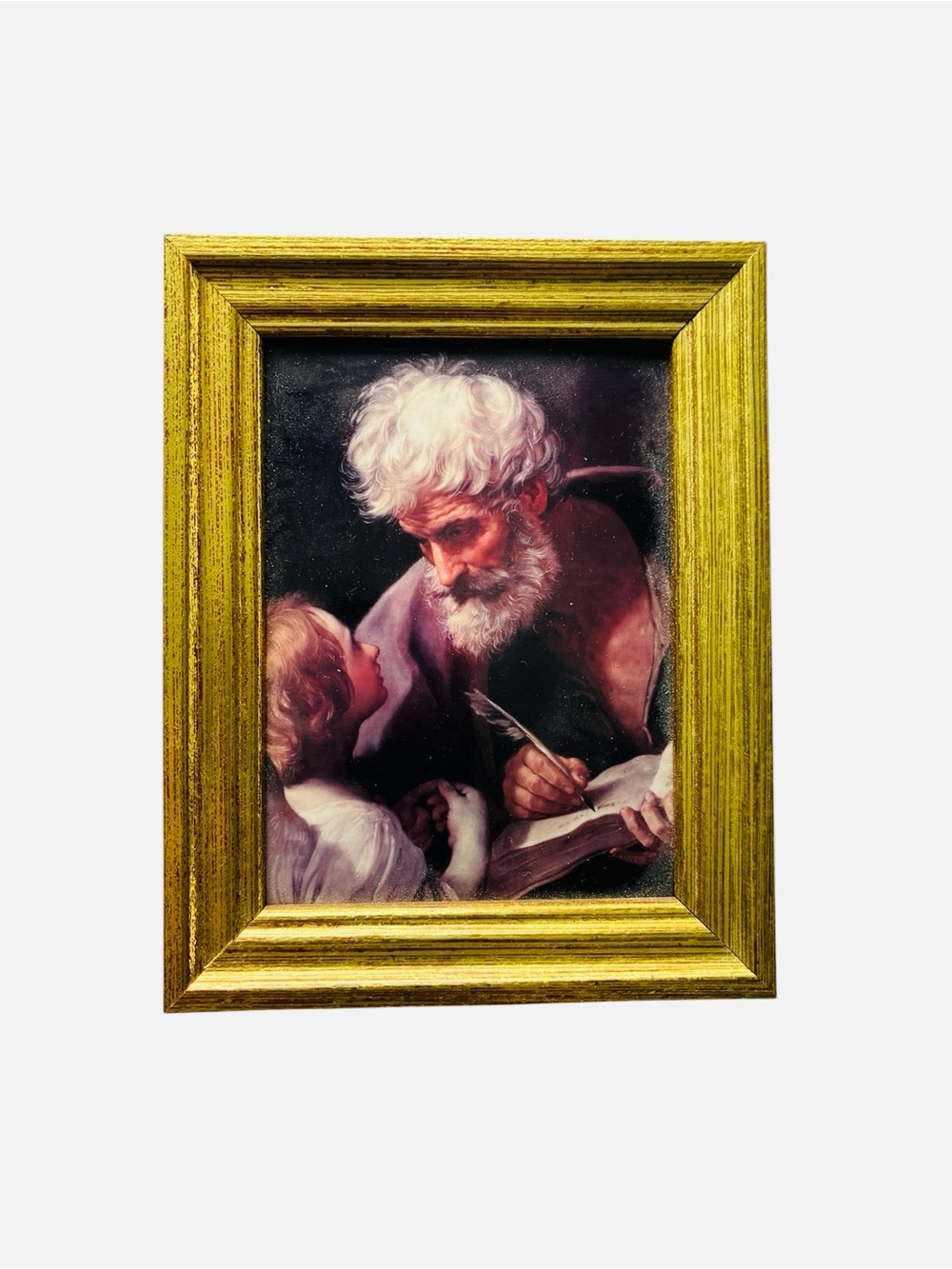 Guido Reni St Matthew and the Angel Mini Framed Print Vatican Museum